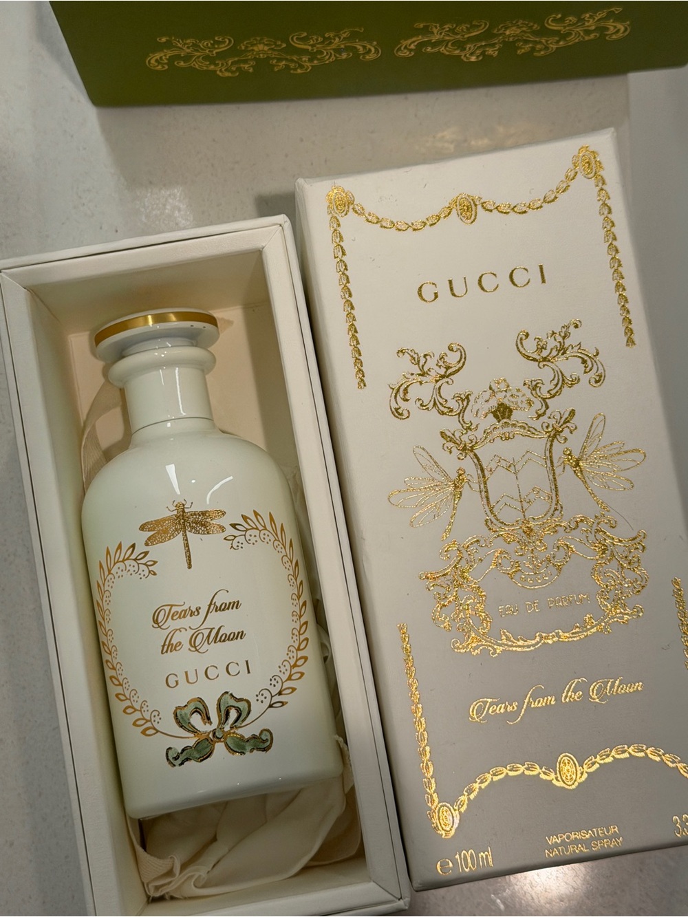 Gucci Tears from the Moon Women’s Moisturizer — White & Gold